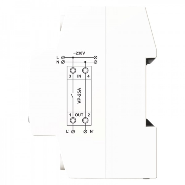 Реле напряжения DigiTOP VP-25A M2W