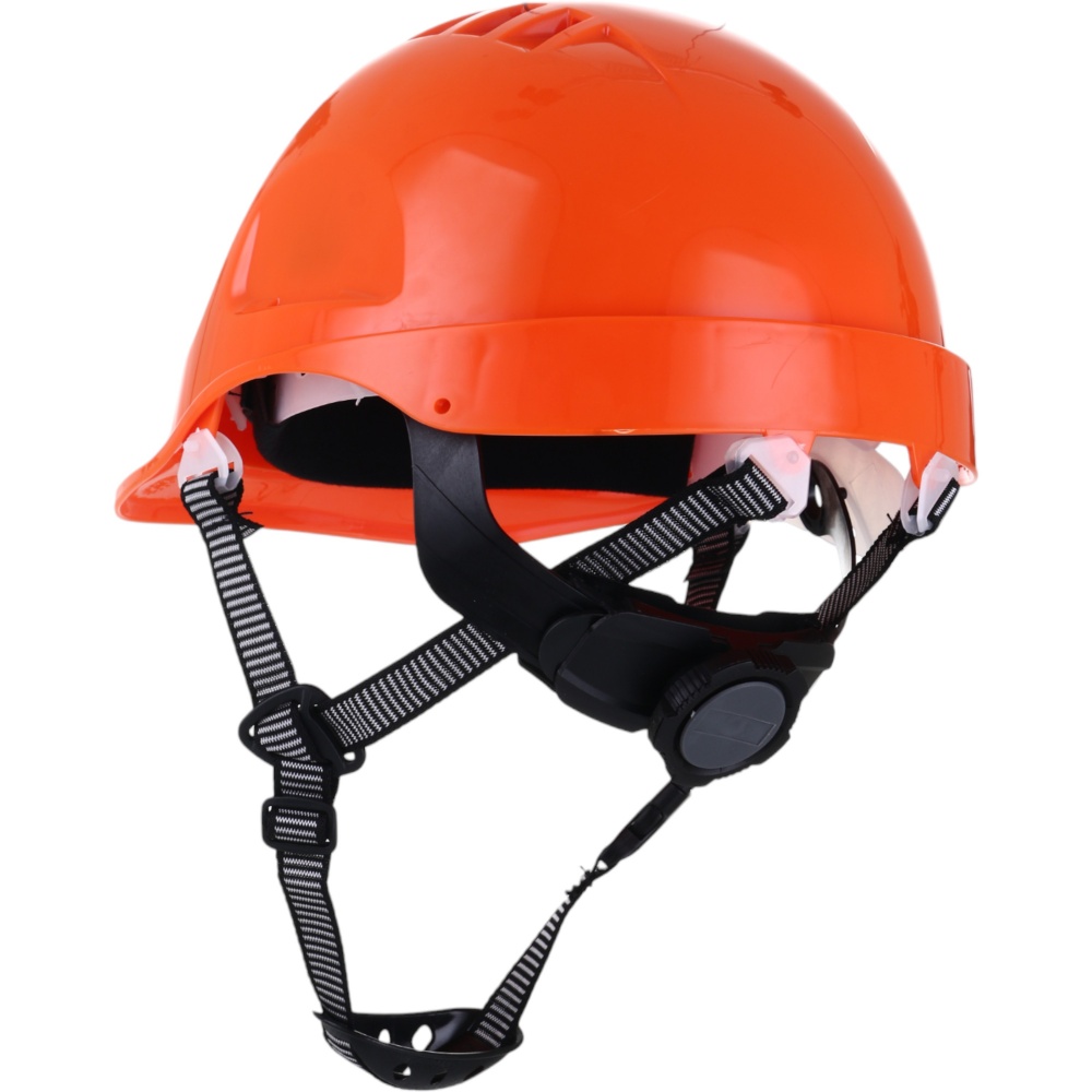 Каска строителя Montero красный W-037