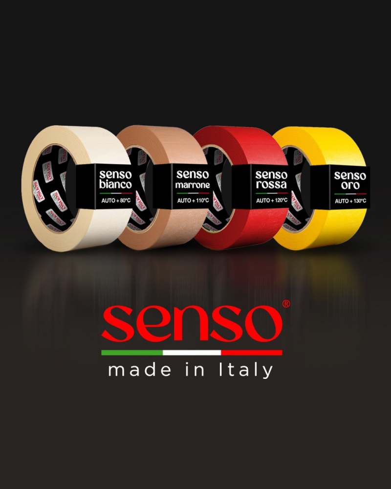 Стрічка малярна SENSO BLANCO AUTO 48 мм 36,6 м білий