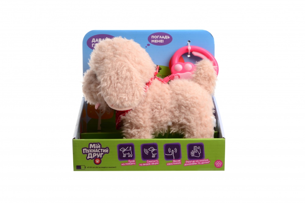 Игрушка интерактивная Мій Пухнастий Друг Собачка Тим CJ-4520119