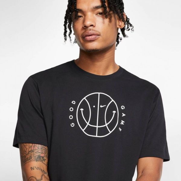 Футболка Nike M NK DRY TEE VERBIAGE 2 CD1107-010 XL чорний