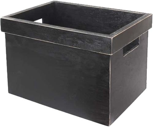 Коробка декоративная Woodville черная Нью-Йорк