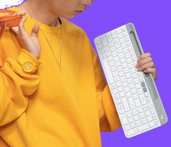 Клавіатура Logitech K580 Slim Multi-Device Wireless Graphite (920-009275) grey 