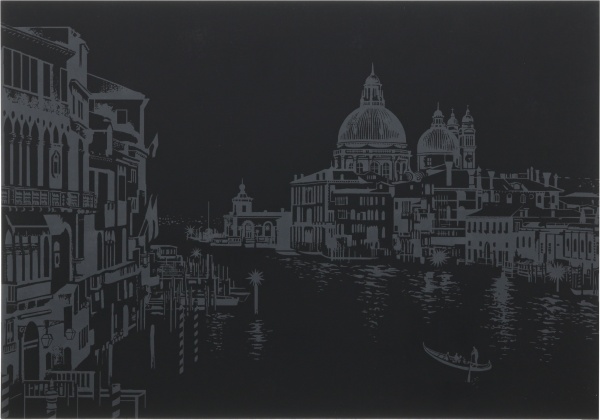 Скретч-картина Венеция 40,5x28,5 см 