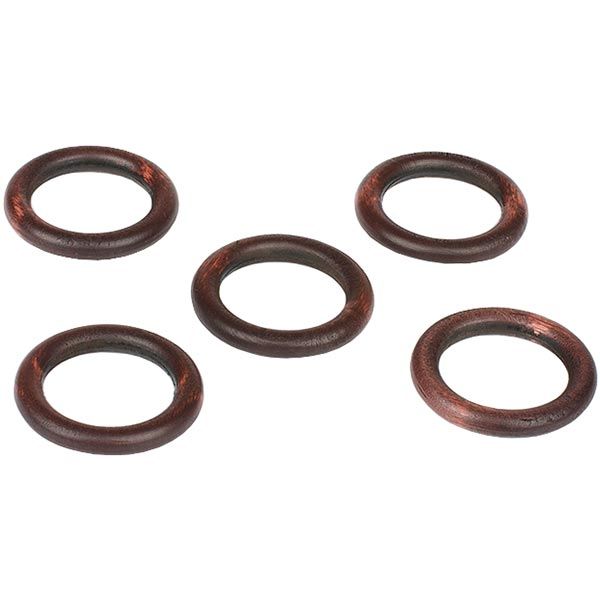 Комплект колец Дельфа СФ28.4.02.03.005 красное дерево 5 шт