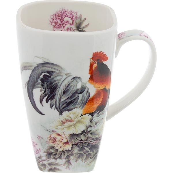 Чашка фарфоровая Петух 720 мл