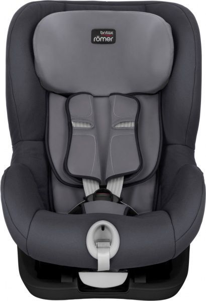 Автокресло Britax-Romer King II Black Series серый storm gray 2000027559