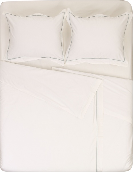 Комплект постельного белья Solid семейный серебряный La Nuit 