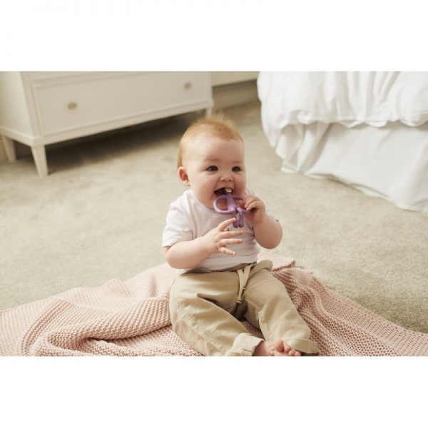 Прорізувач Matchstick Monkey Мавпочка фіолетова 11 см (MM-ONT-014)