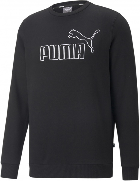 Свитшот Puma ESS ELEVATED CREW FL 84988501 р. M черный