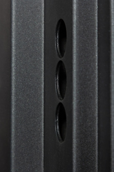 Двері вхідні Revolut Doors В-82 (квадро) Гладка 191 венге темний 2050x950 мм ліві