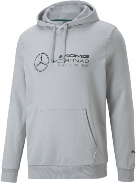Джемпер Puma MAPF1 ESS HOODIE MERCEDES TEAM SILVER 53743002 р.M сірий