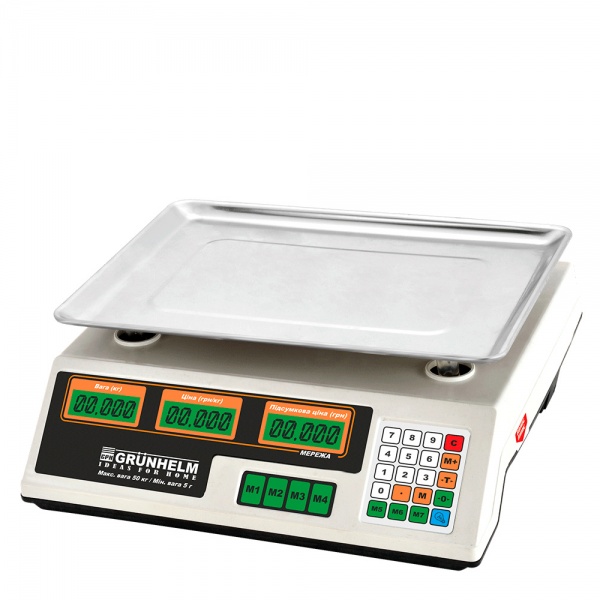 Ваги торговельні GSC-052 до 50 кг 