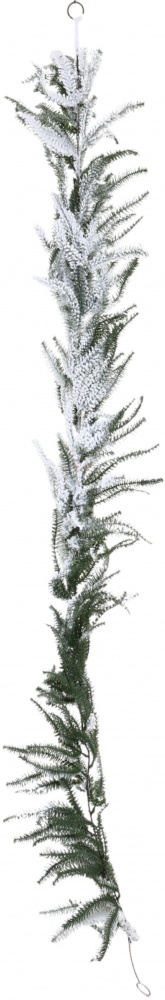 Гірлянда декоративна густа хвойна засніжена HS24056T2 1,8 м