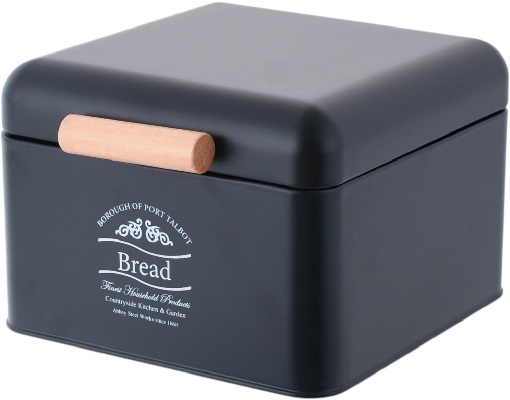 Хлібниця Flamberg Premium Civico 20,1x20,1x14,2 см чорний