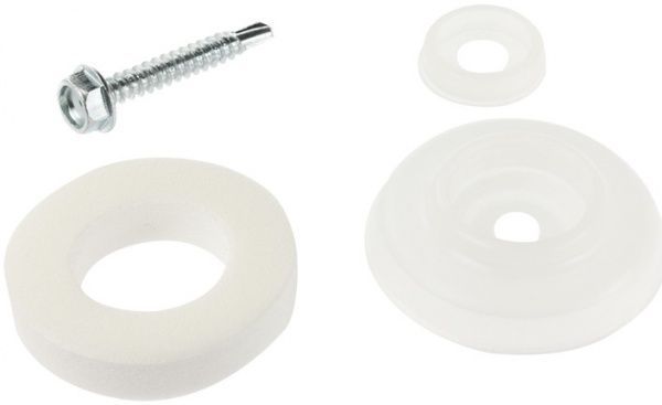 Набор  для крепления поликарбоната 4,8x32 мм 50 шт