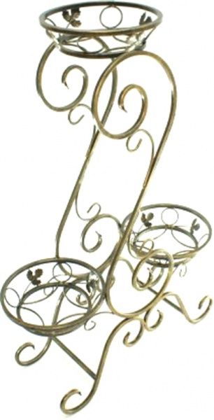 Подставка Ferrum Decor Валюта 3 65x90 см золотой 