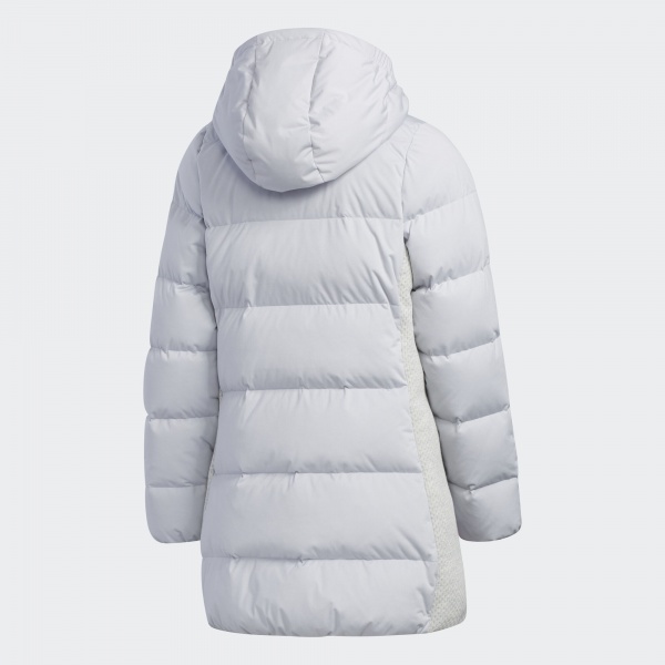 Куртка Adidas YG J LONG DOWN EH4175 р.140 серый