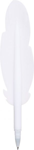 Ручка шариковая Перо, белый 