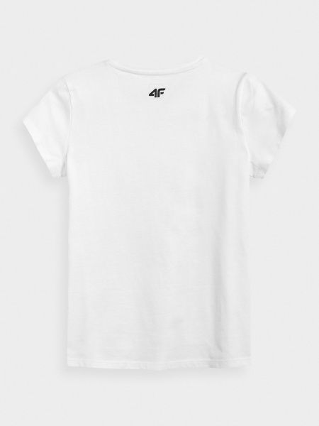 Футболка 4F HJL21-JTSD004-10S р.140 білий