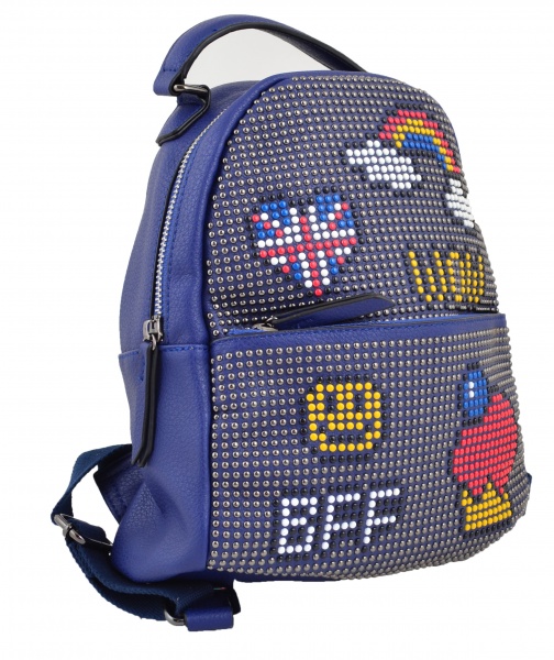 Сумка-рюкзак YES синій