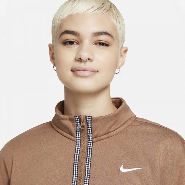 Світшот Nike W NSW ICN CLSH FLC GX HZ LS T DD5031-256 р. M бежевий