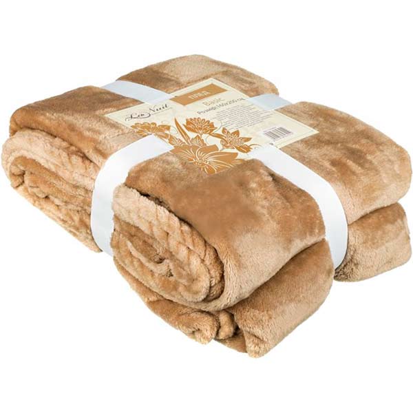 Плед La Nuit Basic beige 160x200 см