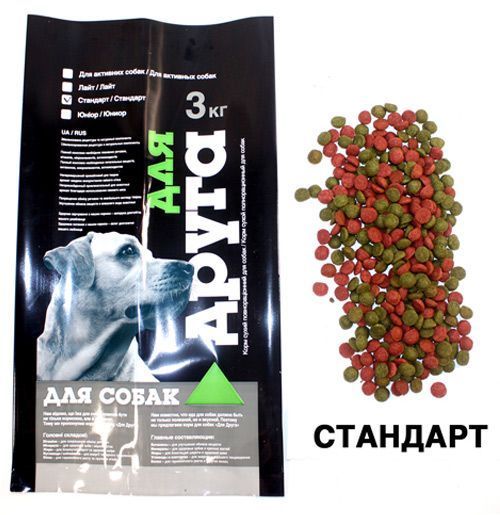 Корм Для друга Стандарт 3 кг 5834