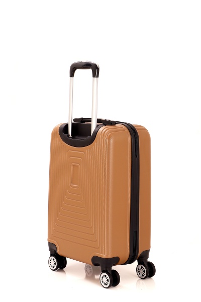 Чемодан 42 л бежевый MCS V360 на 4 колесах S 20