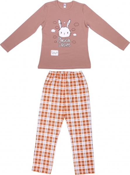 Піжама жіноча Trio Iren р. S капучино