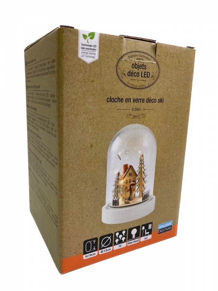 Декорация новогодняя Blachere Светильник на батарейках 10 ламп 19 см 