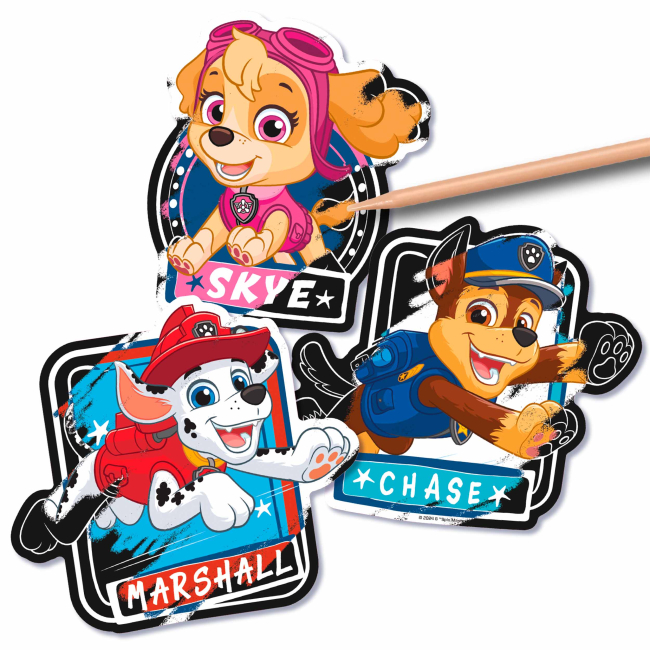 Набір для творчості MOXY Paw Patrol Скретч-наліпки 723450