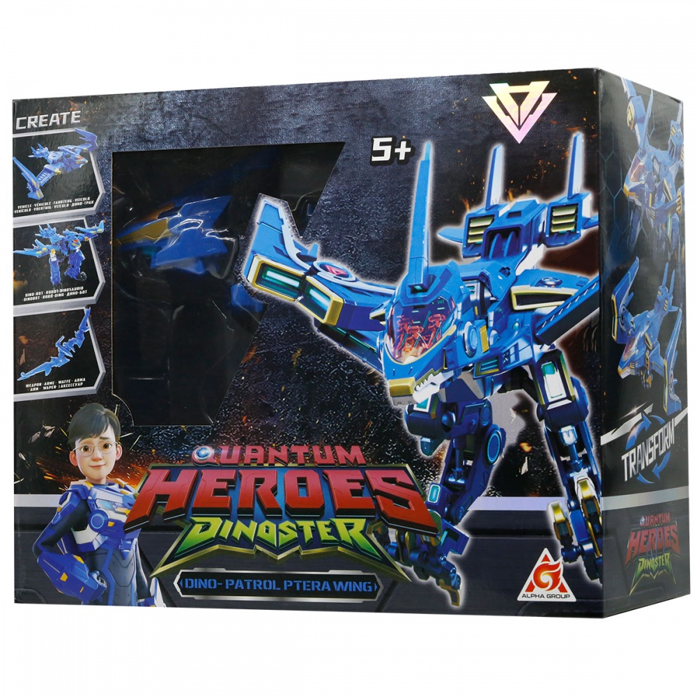 Трансформер DINOSTER Мега Дино-Петрол Птера Вінг EU580808