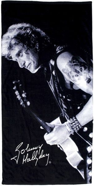 Полотенце Джонни Холлидей 75x150 см разноцветный 