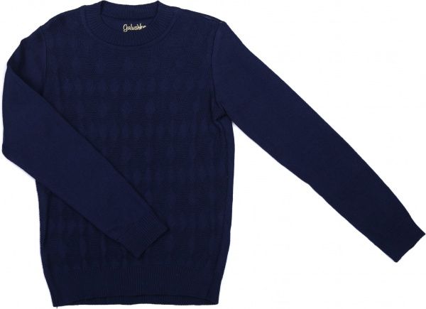 Джемпер Галушко ромб для мальчика р.122 синий 6154 