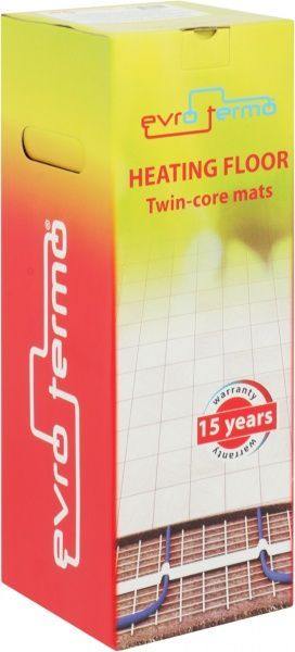 Нагрівальний мат Evro-Termo 6,0 м2