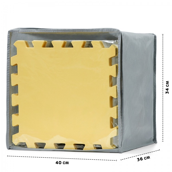 Коврик-пазл Kinderkraft Luno Желтый KKMLUNOYEL0000