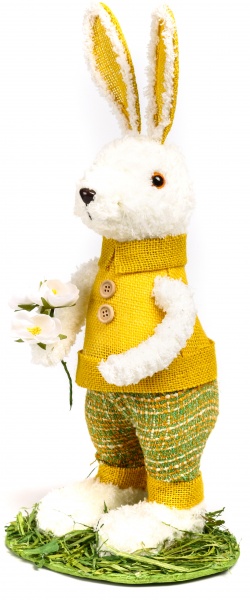 Декорация пасхальная Кролик на траве 46 см в ассортименте (F418A438/39)