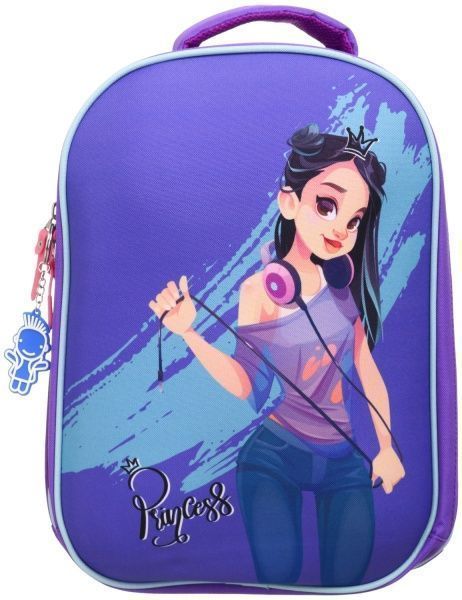 Ранець шкільний Bagland Turtle Music Рrincess фiолетовий суб.1036 (13470)