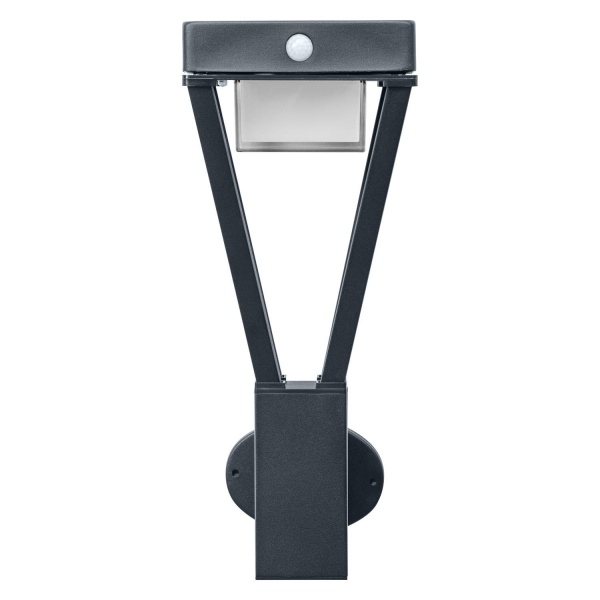 Світильник на сонячній батареї Ledvance Endura Style Solar 6 Вт IP44 темно-сірий BOUQUET WALLSEN чорн 