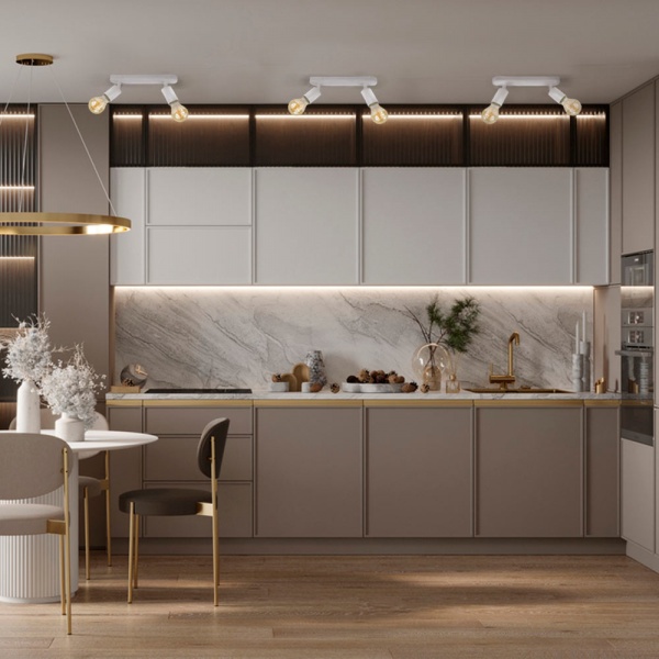 Спот Vio Concept LoMotive VC101-2 2x35 Вт E27 белый 