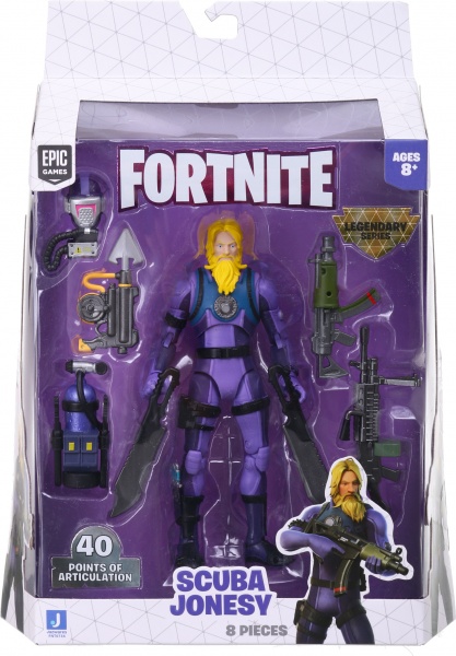 Фігурка колекційна Jazwares Fortnite Legendary Series Scuba Jonesy S9 