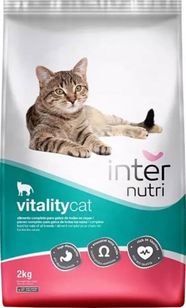 Корм сухий для котів Internutri Vitality з курячим філе 2 кг