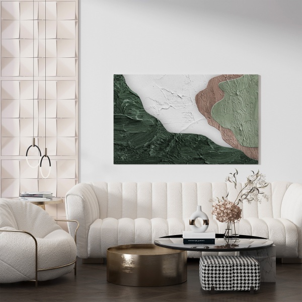 Картина на полотні Рельєфний малюнок 80x110 см WS Holst 2180420231 