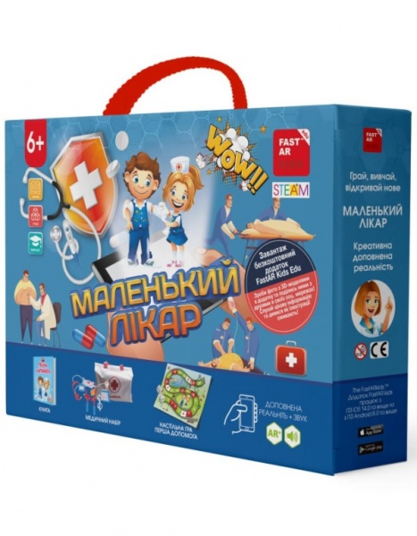 Интерактивный игровой набор FastAR Kids 4D «Маленький врач» T0003