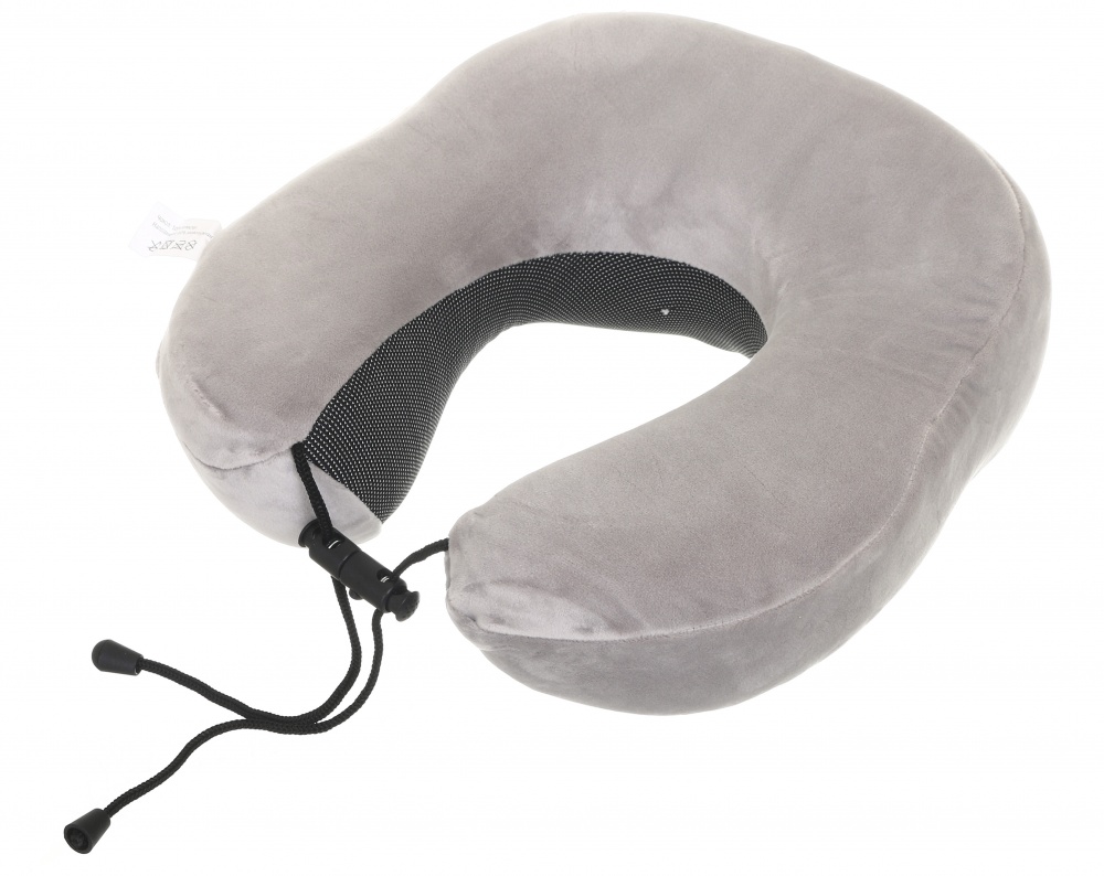 Подушка для подорожей з ефектом пам'яті Tillie Luna 25x28 см сірий