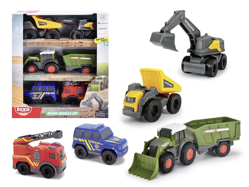 Машинка Dickie Toys Мікро-транспорт 3742016