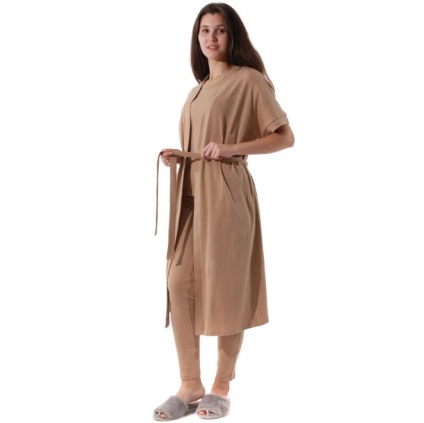 Халат Flis clothes р. M капучино 