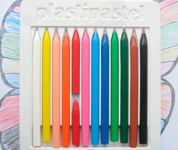 Набор карандашей восковых 12 цветов Milan