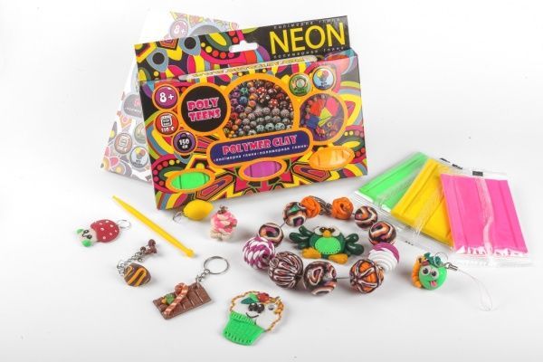 Набор для лепки из полимерной глины Neon 3 цвета в ассортименте